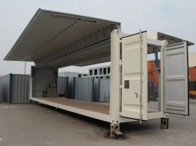 Hydraulic Wing Open Top Logistics Container